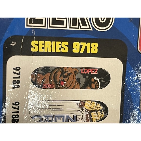 Vintage ZERO Mini Tech Deck Lopez  RARE New Old Stock Mini skateboard - Picture 9 of 10